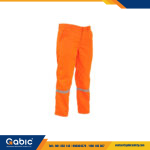 Pantalón Drill Naranja C/ Cinta