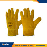 Guante Conductor Carnaza Mostaza De 10″ Clute