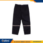 Pantalón Drill Negro C/Cinta