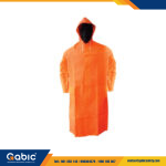 Abrigo de Pvc color Naranja