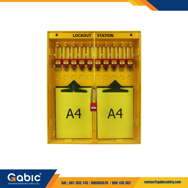 Estacion De Bloqueo Para Candados Y Tablas De Nota (TS-LS16) To-Safety