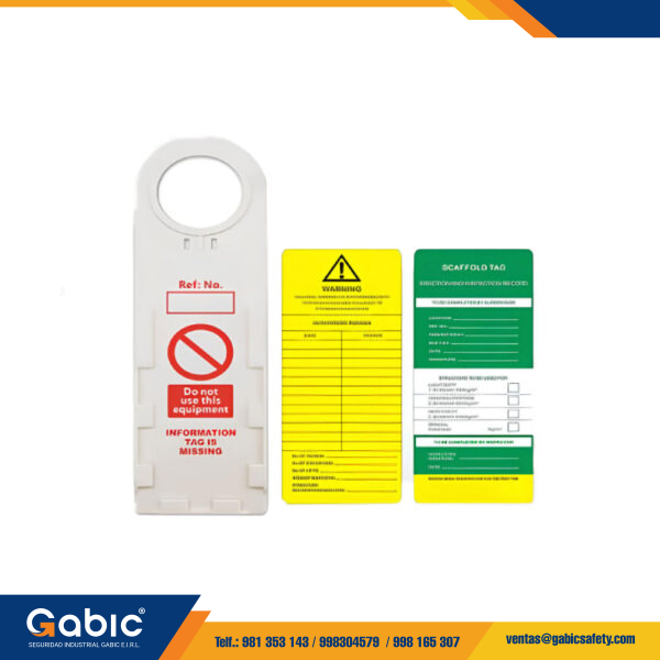 To Safety Porta Etiqueta de Inspección para Andamio TS SLT01 To Safety