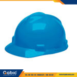 Casco De Seguridad Celeste V-Gard Tipo Jockey MSA