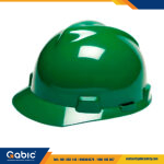 Casco de Seguridad Verde V-Gard Tipo Jockey MSA