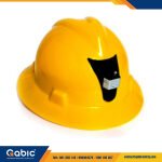 Casco Msa Minero Amarillo C/Ratchet y Portalámpara