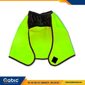 Cortaviento Dril Verde Fosforesente