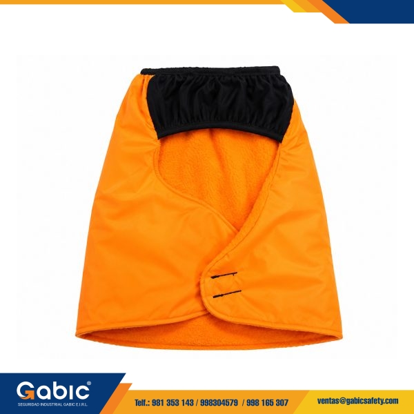 Cortaviento Termico Acolchado Naranja