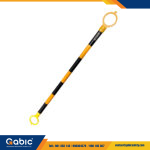 Barra Retractil Amarillo Negro Clute 2MT