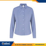 Camisa Oxford Nacional Azul Italiano