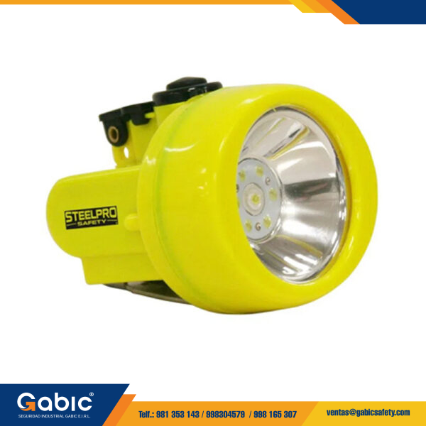 Lampara Minera KL6000 Inalambrica Steelpro