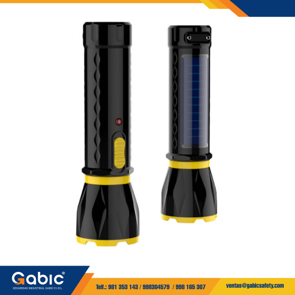 Linterna Con Panel Solar Recargable 2W Opalux 4212LS