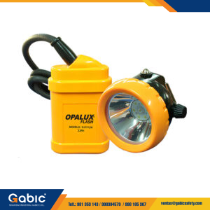 Linterna Minera Opalux 25 Hrs 1 Led Alta 6 Led Baja 35A KJ3.5LM