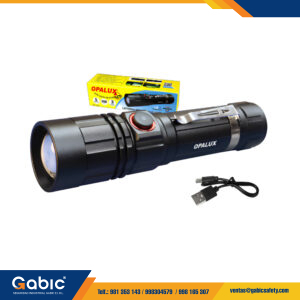 Linterna Recargable Opalux 5W-1735 1 Bateria 500 Ml 3 Md De Encendido