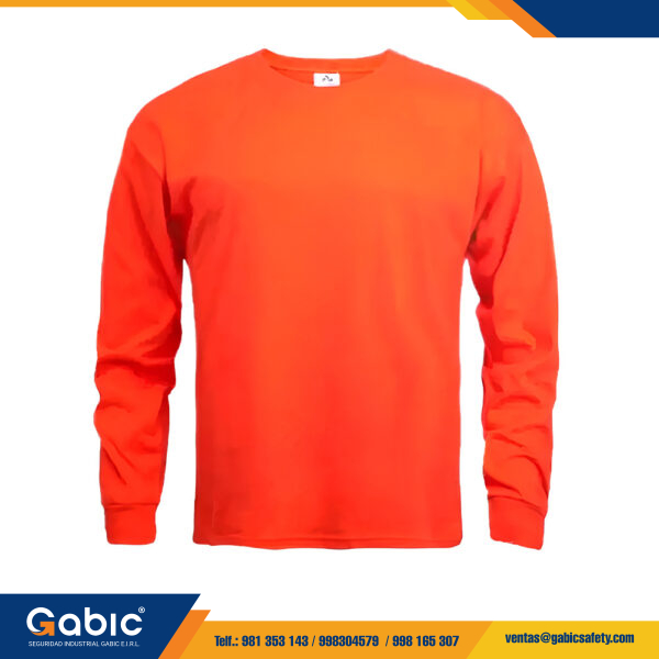 Polo Naranja 20-1 Manga Larga