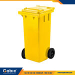 Tacho De Residuos 120 Lts Amarillo