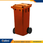 Tacho De Residuos 120 Lts Marrón