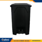 Tacho De Residuos 50 Lts Negro
