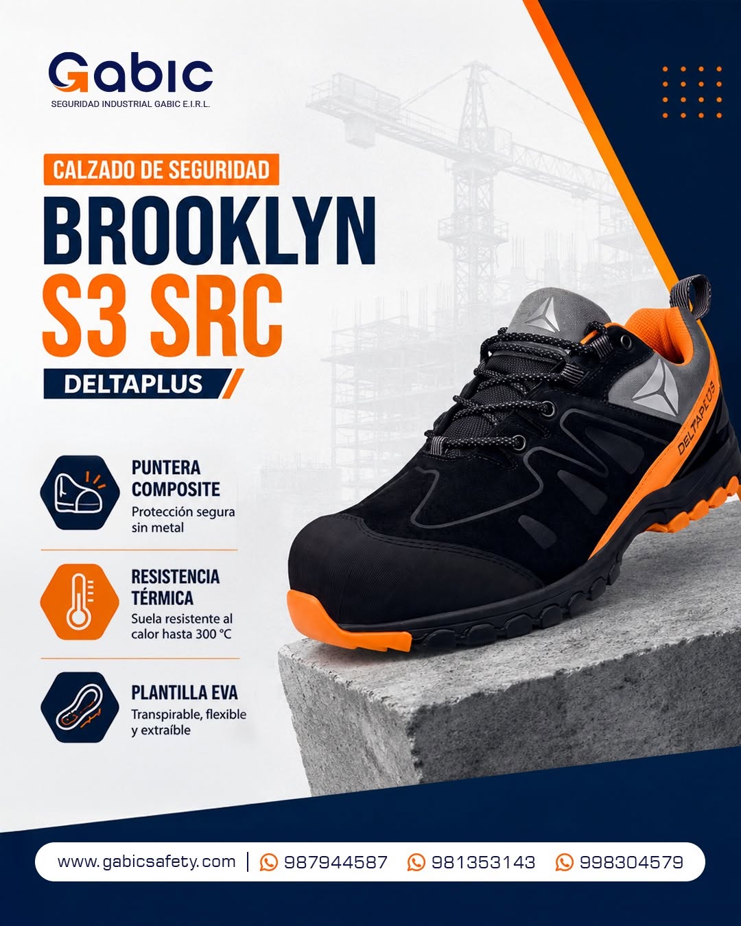 Zapato Brooklyn S3 SRC