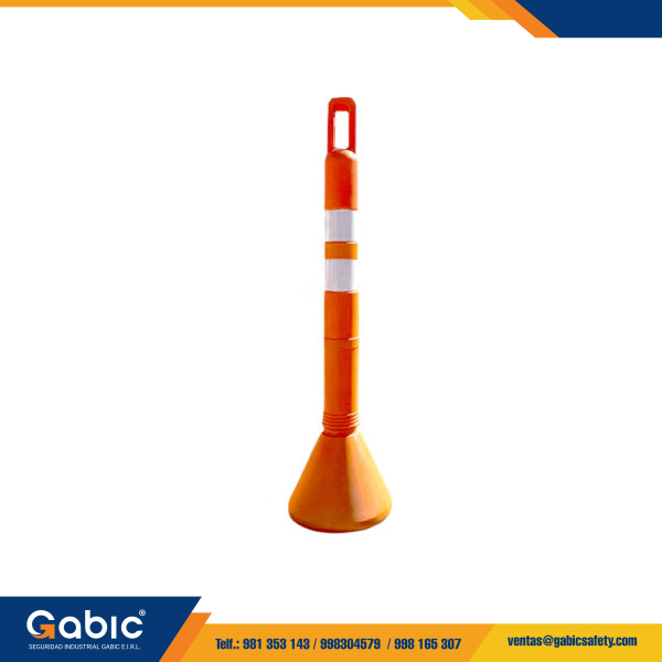 Señalizador Tubular Vial Reflectivo BASA