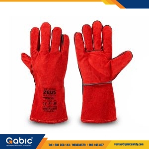 Guante Soldador Weldding Rojo – ZEUS